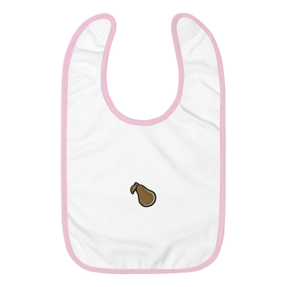 Embroidered Baby Bib 3 colors