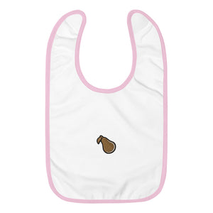 Embroidered Baby Bib 3 colors