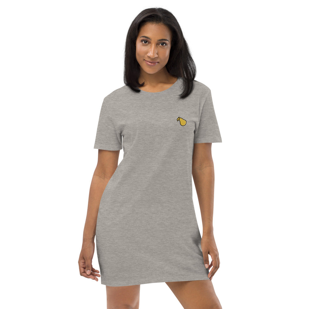 Organic cotton t-shirt dress 4 colors