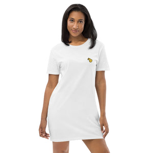 Organic cotton t-shirt dress 4 colors