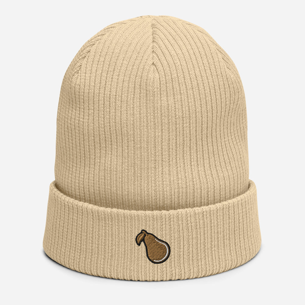 Organic ribbed beanie 4 colors