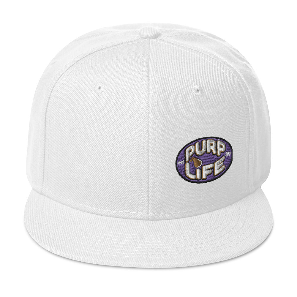 Purp Life Snapback Hat