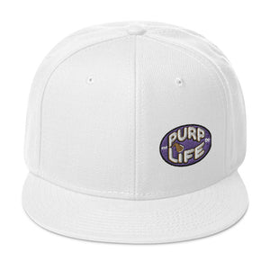 Purp Life Snapback Hat